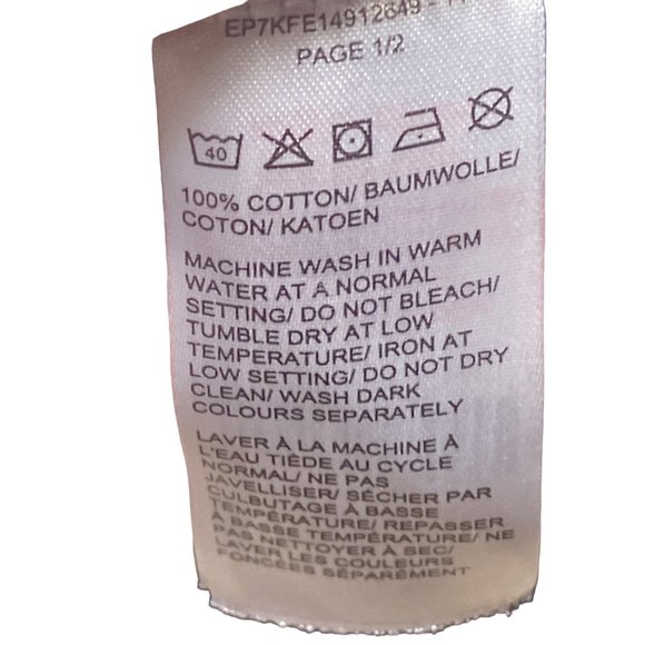 Manguun Navy Blue Sexy & Sheer 3/4 Sleeve Blouse Size 6 - Picture 5 of 6